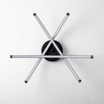 Casa si Gradina - Corpuri si surse de iluminat - Lustre si pendule - Candelabru, Opviq, metal, negru, 57x57x20 cm - Infinity.ro