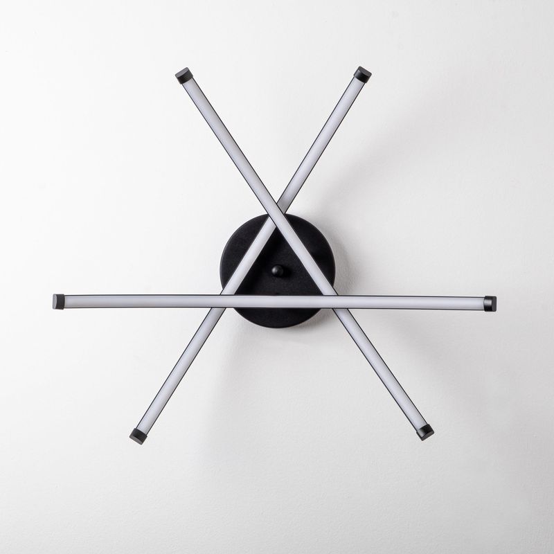 Casa si Gradina - Corpuri si surse de iluminat - Lustre si pendule - Candelabru, Opviq, metal, negru, 57x57x20 cm - Infinity.ro