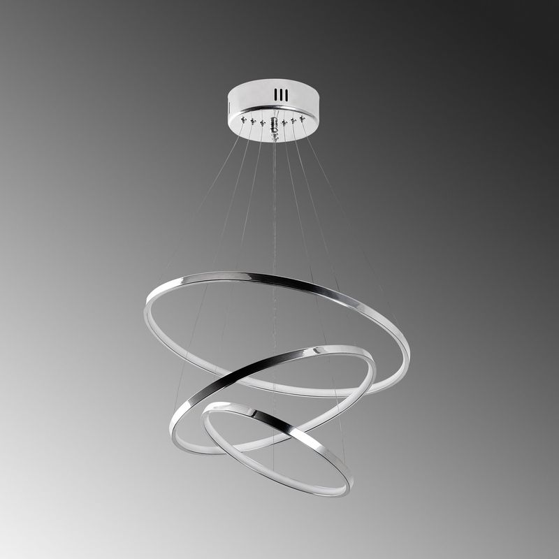 Casa si Gradina - Corpuri si surse de iluminat - Lustre si pendule - Candelabru, Opviq, metal, crom, 50x50x80 cm - Infinity.ro