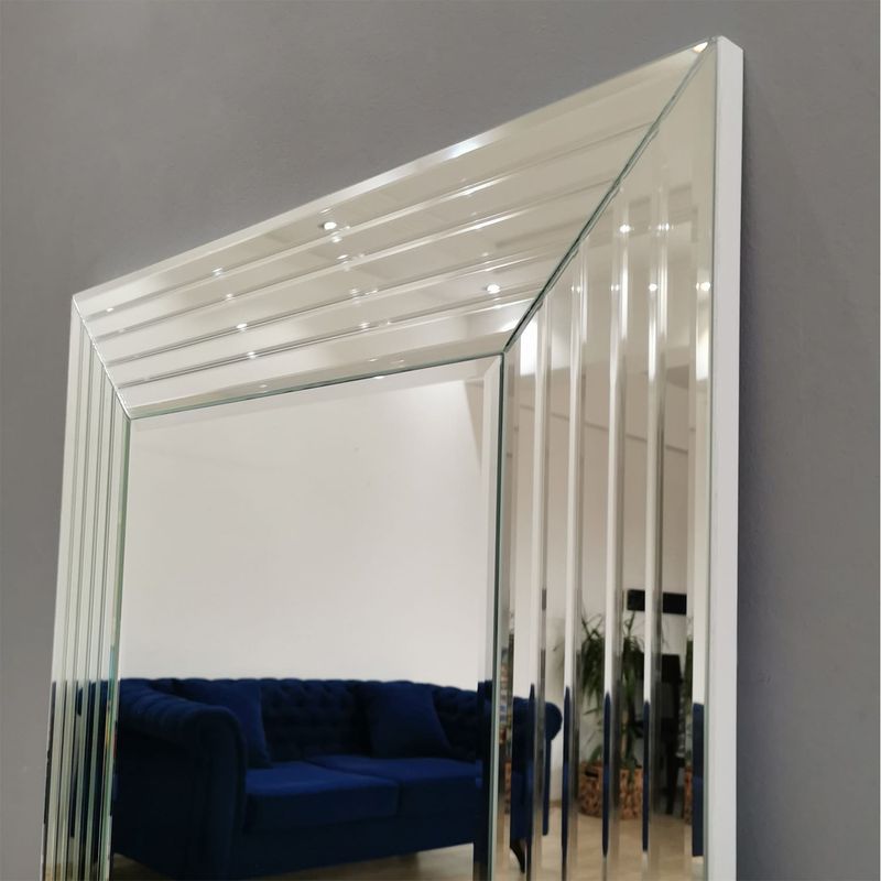 Casa si Gradina - Decoratiuni - Oglinzi - Oglinda, Hanah Home, mdf, argintiu, 130x65 cm - Infinity.ro