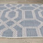 Casa si Gradina - Textile si covoare - Covoare - Covoare casa - Covor, Conceptum Hypnose, albastru, 120x180 cm, 70% bumbac, 30% poliester, antiderapant, 625HFT5663 - Infinity.ro