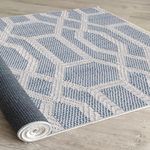 Casa si Gradina - Textile si covoare - Covoare - Covoare casa - Covor, Conceptum Hypnose, albastru, 120x180 cm, 70% bumbac, 30% poliester, antiderapant, 625HFT5663 - Infinity.ro