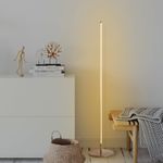 Casa si Gradina - Corpuri si surse de iluminat - Veioze si lampi - Lampadare - Lampadar, Opviq, metal, auriu, 30x153 cm, led integrat - Infinity.ro