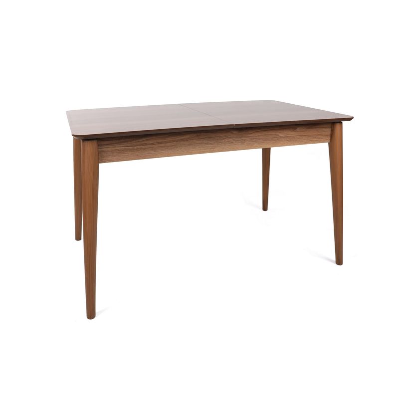 Casa si Gradina - Mobilier - Mese si birouri - Mese bucatarie si dining - Masa extensibila dining, Hanah Home, mdf, nuc, 130x80x75 cm - Infinity.ro