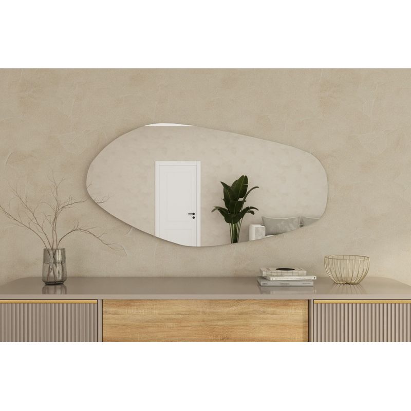 Casa si Gradina - Decoratiuni - Oglinzi - Oglinda, Hanah Home, mdf, negru, 60x120x2.2 cm - Infinity.ro