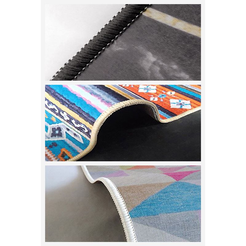 Casa si Gradina - Textile si covoare - Covoare - Covoare casa - Covor, Conceptum Hypnose, albastru, 120x180 cm, 70% bumbac, 30% poliester, antiderapant, 625HFT5663 - Infinity.ro
