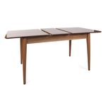 Casa si Gradina - Mobilier - Mese si birouri - Mese bucatarie si dining - Masa extensibila dining, Hanah Home, mdf, nuc, 130x80x75 cm - Infinity.ro