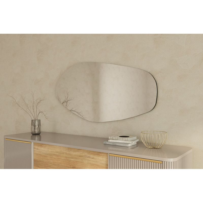 Casa si Gradina - Decoratiuni - Oglinzi - Oglinda, Hanah Home, mdf, negru, 60x120x2.2 cm - Infinity.ro