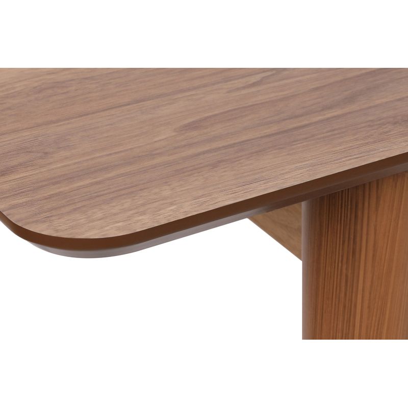 Casa si Gradina - Mobilier - Mese si birouri - Mese bucatarie si dining - Masa extensibila dining, Hanah Home, mdf, nuc, 130x80x75 cm - Infinity.ro