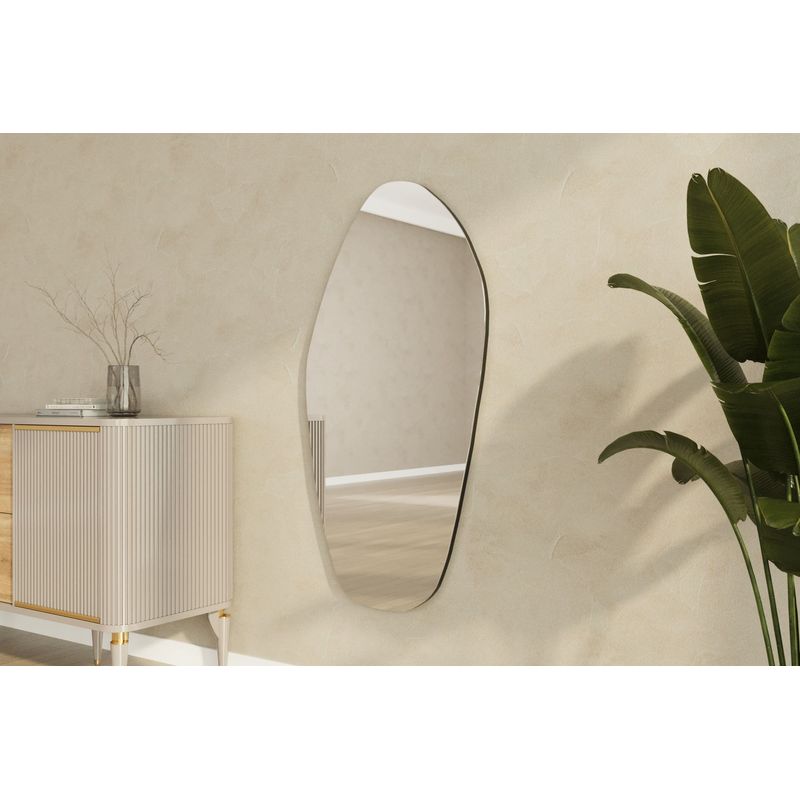 Casa si Gradina - Decoratiuni - Oglinzi - Oglinda, Hanah Home, mdf, negru, 60x120x2.2 cm - Infinity.ro