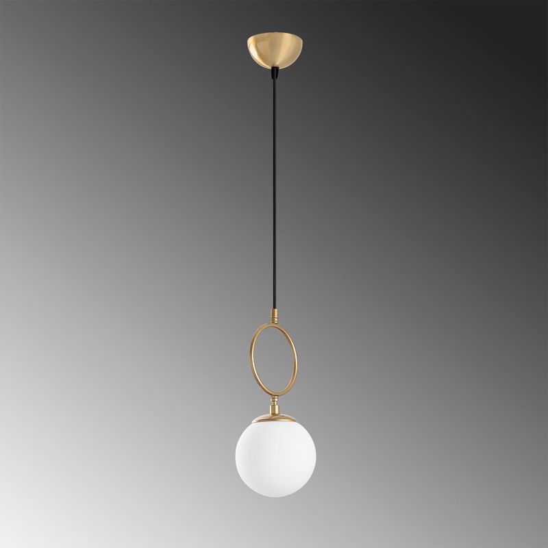 Casa si Gradina - Corpuri si surse de iluminat - Lustre si pendule - Candelabru, Opviq, metal, auriu, 15x15x127 cm - Infinity.ro