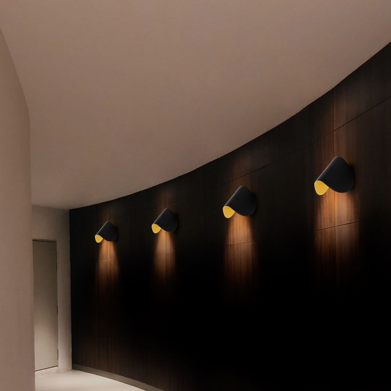 Casa si Gradina - Corpuri si surse de iluminat - Plafoniere, aplice si spoturi - Aplica, Opviq, metal, negru, 17x12x13 cm - Infinity.ro