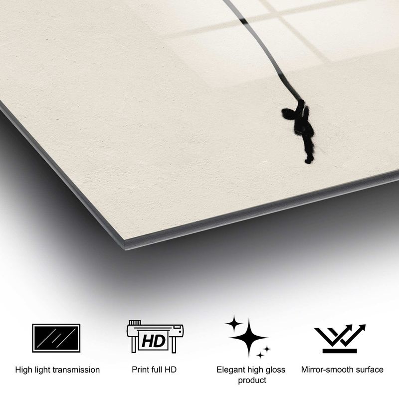 Casa si Gradina - Decoratiuni - Tablouri - Tablou decorativ, Wallxpert, sticla calita, multicolor, 50x70 cm, 681BRS1251 - Infinity.ro