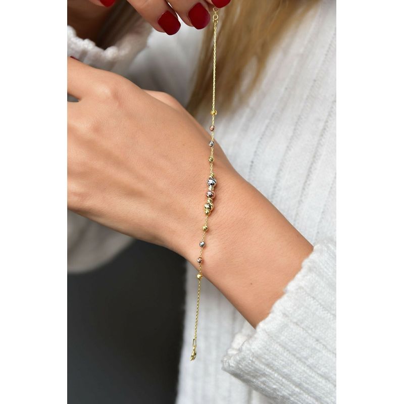 Fashion, accesorii si bijuterii - Femei - Bijuterii femei - Bratari femei - Bratara, Heliophilia, argint 925, multicolor, 18 cm, 938ELS2297 - Infinity.ro