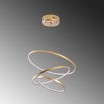 Casa si Gradina - Corpuri si surse de iluminat - Lustre si pendule - Candelabru, Opviq, metal, auriu, 50x50x80 cm - Infinity.ro