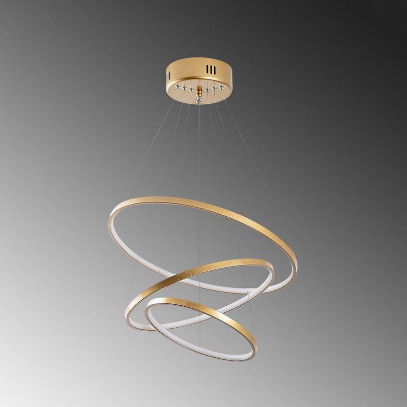 Casa si Gradina - Corpuri si surse de iluminat - Lustre si pendule - Candelabru, Opviq, metal, auriu, 50x50x80 cm - Infinity.ro