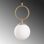 Casa si Gradina - Corpuri si surse de iluminat - Lustre si pendule - Candelabru, Opviq, metal, auriu, 15x15x127 cm - Infinity.ro