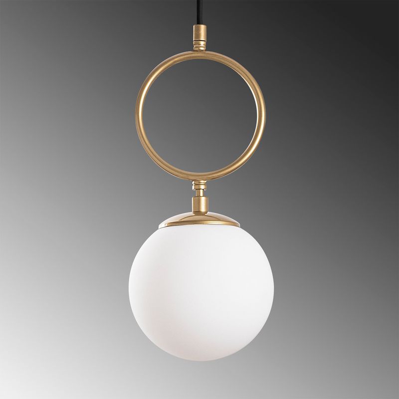 Casa si Gradina - Corpuri si surse de iluminat - Lustre si pendule - Candelabru, Opviq, metal, auriu, 15x15x127 cm - Infinity.ro