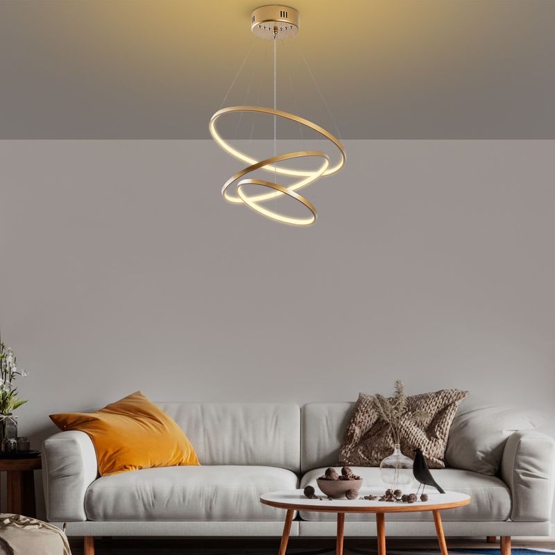 Casa si Gradina - Corpuri si surse de iluminat - Lustre si pendule - Candelabru, Opviq, metal, auriu, 50x50x80 cm - Infinity.ro