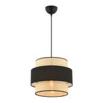 Casa si Gradina - Corpuri si surse de iluminat - Lustre si pendule - Candelabru, Opviq, metal, camel, negru, 30x30x27 cm - Infinity.ro