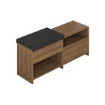 Casa si Gradina - Mobilier - Dulapuri si sifoniere - Dulapuri pantofi - Dulap pantofi, Hanah Home, pal melaminat, hitit, 120.3x40.5x51 cm - Infinity.ro