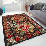 Casa si Gradina - Textile si covoare - Covoare - Covoare casa - Covor, Conceptum Hypnose, catifea, multicolor, 160x230 cm, antiderapant, 599HFT1221 - Infinity.ro
