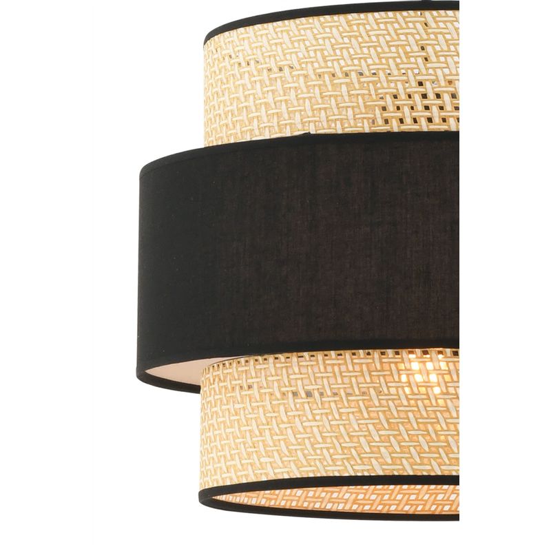 Casa si Gradina - Corpuri si surse de iluminat - Lustre si pendule - Candelabru, Opviq, metal, camel, negru, 30x30x27 cm - Infinity.ro