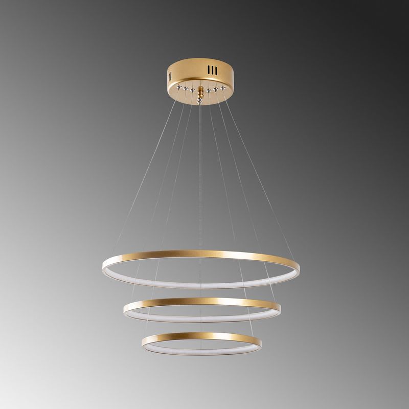Casa si Gradina - Corpuri si surse de iluminat - Lustre si pendule - Candelabru, Opviq, metal, auriu, 50x50x80 cm - Infinity.ro