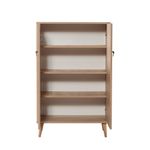 Casa si Gradina - Mobilier - Dulapuri si sifoniere - Dulapuri - Dulap multifunctional, Hanah Home, pal melaminat, stejar sonoma, 80x36x127 cm, 869VEL3977 - Infinity.ro