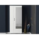 Casa si Gradina - Mobilier - Dulapuri si sifoniere - Dulapuri pantofi - Dulap pantofi, Hanah Home, pal melaminat, alb, 80x28.6x185 cm - Infinity.ro