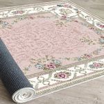 Casa si Gradina - Textile si covoare - Covoare - Covorase intrare - Covoras de hol, Conceptum Hypnose, multicolor, 100x200 cm, catifea, antiderapant, 599HFT1317 - Infinity.ro