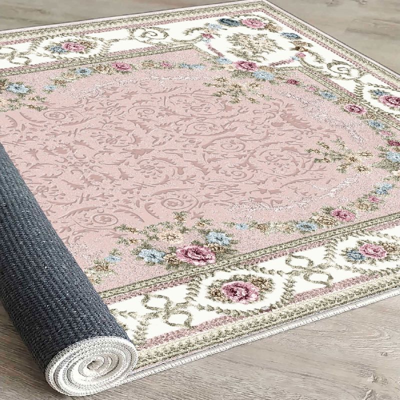 Casa si Gradina - Textile si covoare - Covoare - Covorase intrare - Covoras de hol, Conceptum Hypnose, multicolor, 100x200 cm, catifea, antiderapant, 599HFT1317 - Infinity.ro