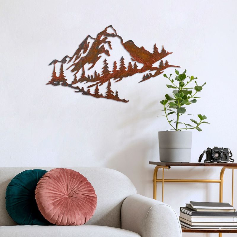 Casa si Gradina - Decoratiuni - Decoratiuni perete - Accesoriu decorativ de perete, Wallxpert, metal, multicolor, 70x40 cm, 891TNL2432 - Infinity.ro