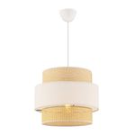 Casa si Gradina - Corpuri si surse de iluminat - Lustre si pendule - Candelabru, Opviq, metal, camel, alb, 30x30x65 cm - Infinity.ro
