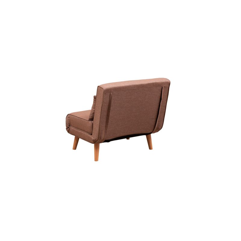 Casa si Gradina - Mobilier - Canapele si coltare - Canapele - Canapea extensibila, Hanah Home, metal, maro, 180x80 cm - Infinity.ro