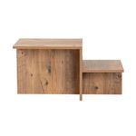 Casa si Gradina - Mobilier - Mese si birouri - Masute de cafea - Masa de cafea, Hanah Home, pal melaminat, pin atlantic, 90x45x40 cm - Infinity.ro