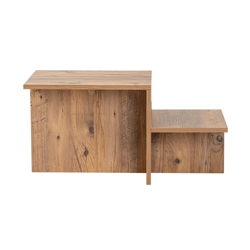 Casa si Gradina - Mobilier - Mese si birouri - Masute de cafea - Masa de cafea, Hanah Home, pal melaminat, pin atlantic, 90x45x40 cm - Infinity.ro