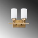 Casa si Gradina - Corpuri si surse de iluminat - Plafoniere, aplice si spoturi - Aplica, Opviq, metal, auriu, 31x15x28 cm - Infinity.ro