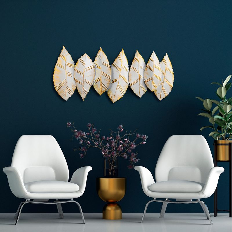 Casa si Gradina - Decoratiuni - Decoratiuni perete - Accesoriu decorativ de perete, Wallxpert, metal, multicolor, 52x114 cm, 930DYU1220 - Infinity.ro