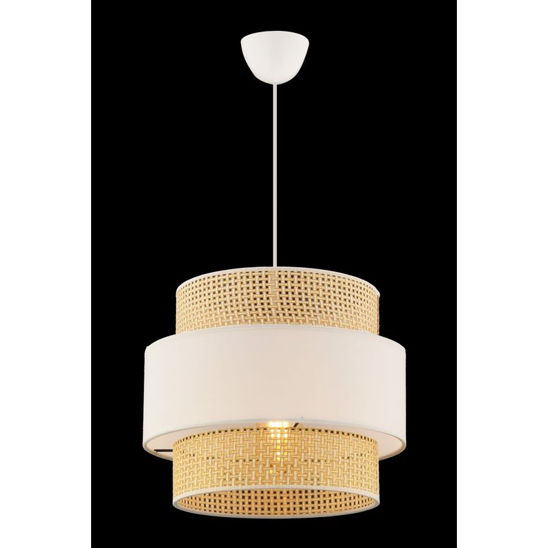 Casa si Gradina - Corpuri si surse de iluminat - Lustre si pendule - Candelabru, Opviq, metal, camel, alb, 30x30x65 cm - Infinity.ro
