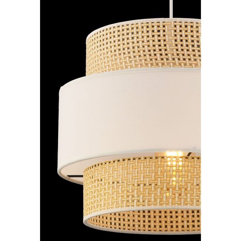 Casa si Gradina - Corpuri si surse de iluminat - Lustre si pendule - Candelabru, Opviq, metal, camel, alb, 30x30x65 cm - Infinity.ro