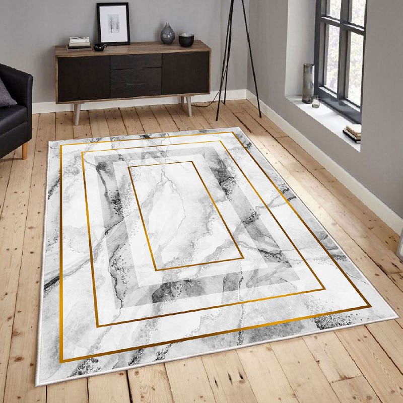 Casa si Gradina - Textile si covoare - Covoare - Covoare casa - Covor, Conceptum Hypnose, multicolor, 80x120 cm, catifea, antiderapant, 599HFT4240 - Infinity.ro