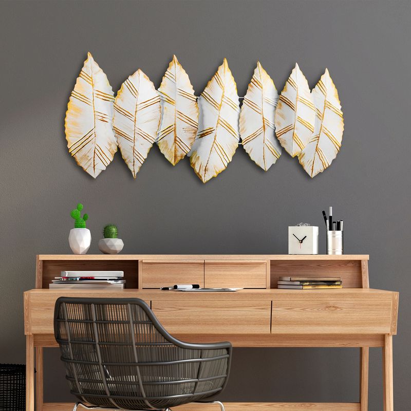 Casa si Gradina - Decoratiuni - Decoratiuni perete - Accesoriu decorativ de perete, Wallxpert, metal, multicolor, 52x114 cm, 930DYU1220 - Infinity.ro