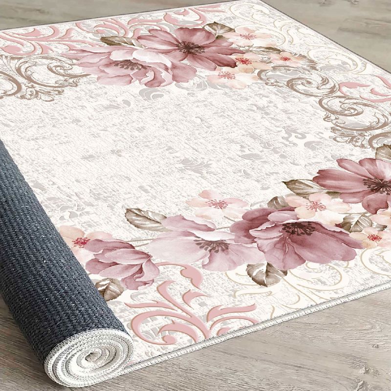 Casa si Gradina - Textile si covoare - Covoare - Covoare casa - Covor, Conceptum Hypnose, multicolor, 120x180 cm, catifea, antiderapant, 599HFT1474 - Infinity.ro