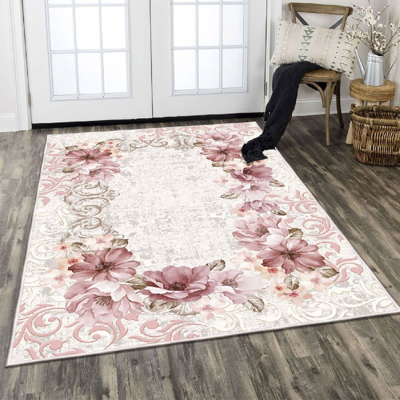 Casa si Gradina - Textile si covoare - Covoare - Covoare casa - Covor, Conceptum Hypnose, multicolor, 120x180 cm, catifea, antiderapant, 599HFT1474 - Infinity.ro