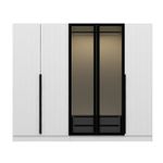 Casa si Gradina - Mobilier - Dulapuri si sifoniere - Sifoniere - Sifonier, Hanah Home, panou aglomerat melaminat, fume, 225x52x210 cm - Infinity.ro