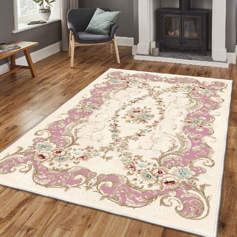 Casa si Gradina - Textile si covoare - Covoare - Covorase intrare - Covoras de intrare, Conceptum Hypnose, multicolor, 100x150 cm, catifea, antiderapant, 599HFT1760 - Infinity.ro