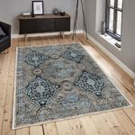 Casa si Gradina - Textile si covoare - Covoare - Covoare casa - Covor, Conceptum Hypnose, multicolor, 80x120 cm, catifea, antiderapant, 599HFT3586 - Infinity.ro