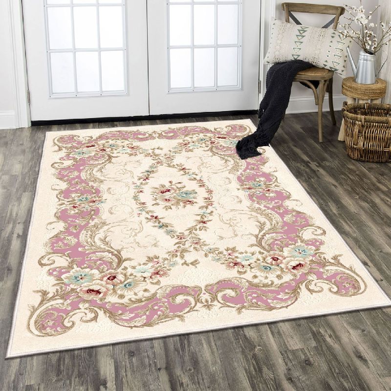 Casa si Gradina - Textile si covoare - Covoare - Covorase intrare - Covoras de intrare, Conceptum Hypnose, multicolor, 100x150 cm, catifea, antiderapant, 599HFT1760 - Infinity.ro