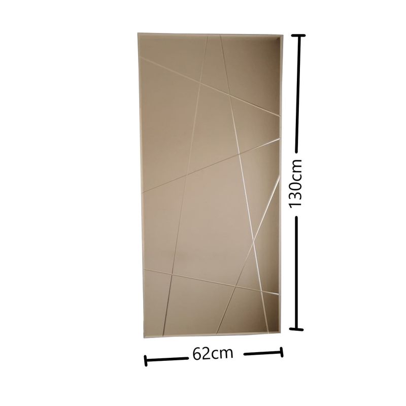 Casa si Gradina - Decoratiuni - Oglinzi - Oglinda, Hanah Home, mdf, argintiu, 62x130 cm, 552NOS2140 - Infinity.ro